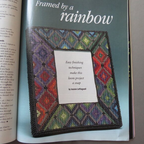 Bead and Button Magazine Creative Ideas For The Art of Beads, Jewelry June 2003 - Picture 14 of 14